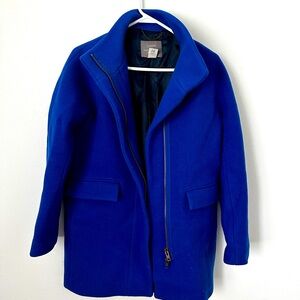 J.Crew Italian stadium cloth coat